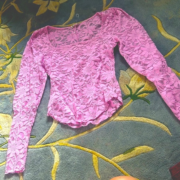 Free People Tops - Free People Women’s Long Distance Layering Top in Flower Trail